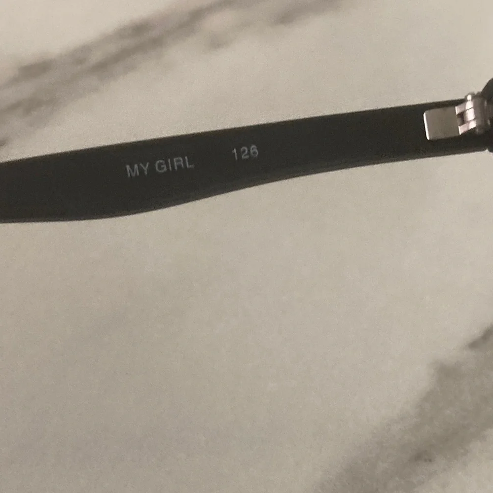 Quay Australia Black Cat Eye Sunglasses with Silver Bridge